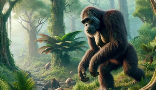 【人工知能(AI)】身長３メートルの類人猿「ギガントピテクス」絶滅の理由解明